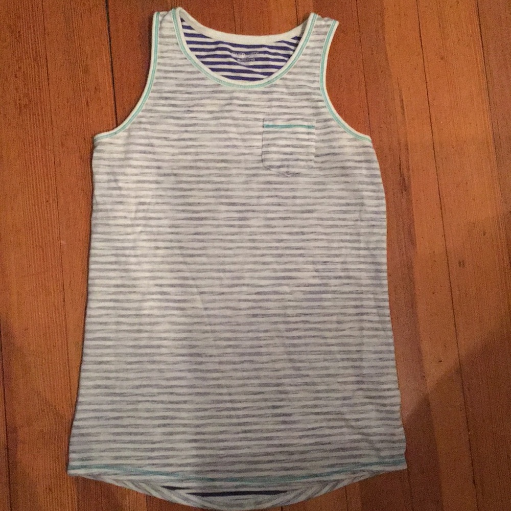 Lightly worn, super cute striped tank